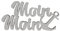 Deko-Schriftzug Moin - maritim Schild aus Holz in weiß – 20cm