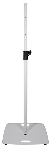 QTX Maximum Stability Speaker Stand with Adjustable Height White 104-182cm
