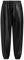 FYMNSI Herren Gl�nzende Metallic Hose PU Leder Wetlook Glitzer Jogginghose Nachtclub Disco Hosen Kordelzug Elastische High Waist 80er 90er Jahre Kost�m Festival Hip Hop Tanzkleidung Schwarz L