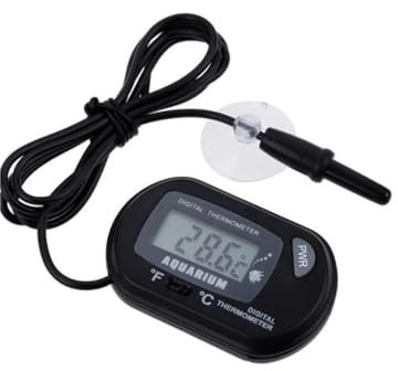 Pooltermometer, Digital termometer Aquarium Simbassäng Bad Temperatursensor Mätare Temperaturövervakning Detektor(Zwart)