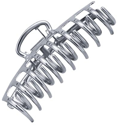 PACKOVE Clip de Cabeza Plana de Metal Pinza Pelo Hueca Creativa Pasador para Sujetar el Pelo el Trabajo Diario o Fiestas para Cabello Grueso o Fino