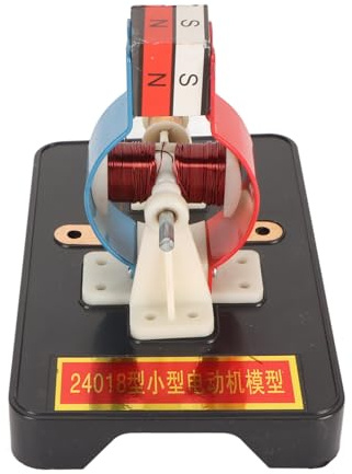 KIMISS Kit de Experimentos de Ciencia de Motor Eléctrico de CC para Niños, Modelo de Ensamblaje Educativo para Proyectos de Física, Diseño de Motor Simple para Aprendizaje Stem