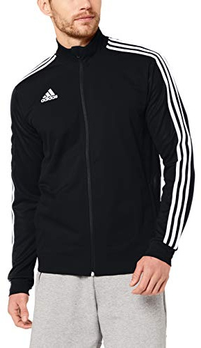 Veste D'entraînement de Football pour Homme, Taille S, Noir/Noir/Blanc