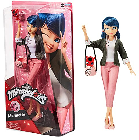 BANDAI - Miraculous Ladybug - Ankleidepuppe 26 cm - Marinette - P50005