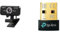 Creative Live! Cam Sync 1080p V2 Webcam USB Grand Angle avec Fonction muet Automatique et réduction du Bruit pour Les appels vidéo & TP-Link Adaptateur Bluetooth 5.0 UB500, dongle Bluetooth 5.0