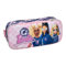 OM SUPPLIES Trousse à crayons avec 2 compartiments pour enfants - Cadeau de rentrée scolaire, Barbie, Personnages emblématiques de dessins animés TV