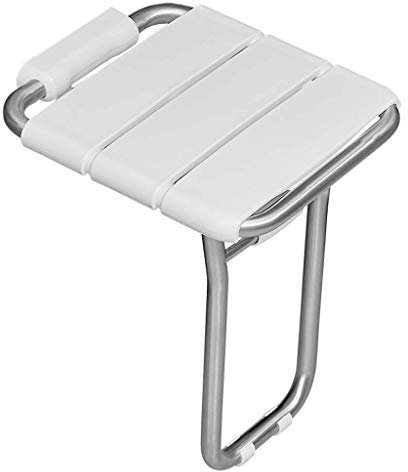 Sedile da doccia pieghevole a parete in acciaio inox panca da bagno per anziani Sedia da doccia pieghevole da parete per vasca da bagno Sgabelli da doccia a parete per il bagno
