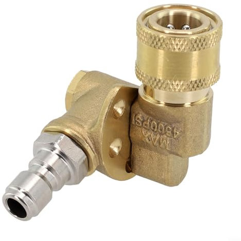 Adaptador de limpiador de juntas giratorio perfectamente adecuado para trabajos de limpieza difíciles con lavadoras de alta presión