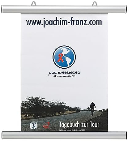 FRANKEN Klemmschiene, Posterschiene, Aluminium, 855 mm lang, BS1005