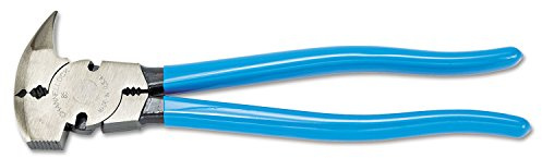 Channellock Fence-Tool Pliers 85 - Side-Cutting, Multipurpose Fencing Tool - 10 in, 3/4 in Jaw