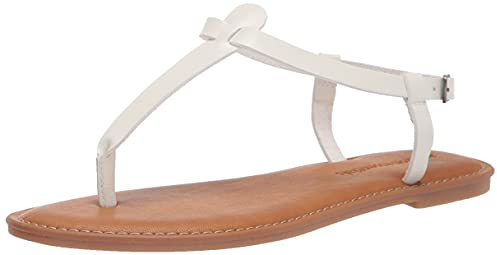 Amazon Essentials Femme Tongs Décontractées avec Bride de Cheville