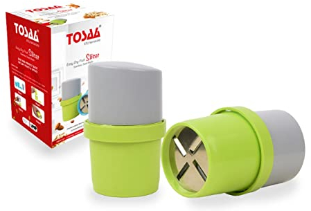Tosaa Dry Fruit Cutter, Slicer, Grinder, Chocolate Cutter and Butter Slicer with 3 in 1 Blade Almonds, Cashews- Color May Vary (Pack of 1, Abs/Unbreakable)