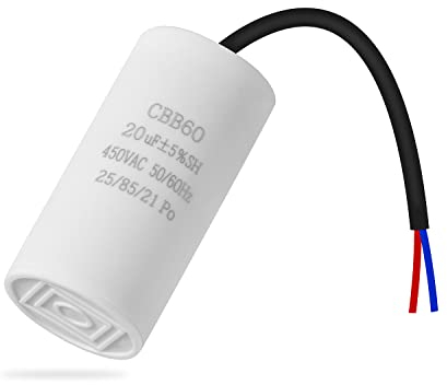 CBB60 450v 20uf 50/60HZ condensateur de démarrage, condensateur de marche du moteur, condensateur de moteur, condensateur de suppression ANGEEK