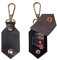 Chaînes clés personnalisées d'image, porte-clés drôles faits sur commande de photo de cuir avec des cadeaux d'image pour des hommes de petit ami de femmes, DABLK