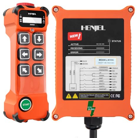 H106 Crane Wireless Remote Control Industrial 110V 6 Channel