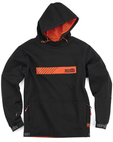 Scruffs Tech Hoodie, Black, XL