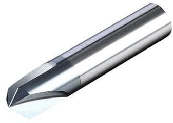 1pc Tungsten Steel Chamfering Milling Cutter 60 90 120 Degree Coated 3 Flute Carbide Chamfer End Mills 3-12mm(Size:4X120RX50L)