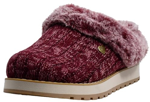 Skechers Ice Angel Slipper, dam, Vinröd, 39 EU