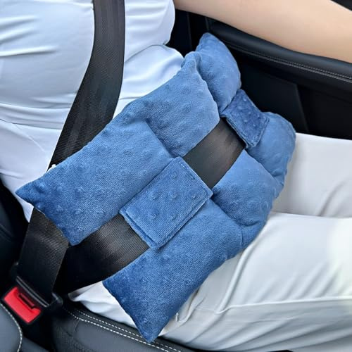 D. Cozy Almohada para cinturón de seguridad de ostomía, protector de cinturón de seguridad, funda para bolsa de ostomía, almohada para conducir, ileostomía, suministros de urostomía, suministros de