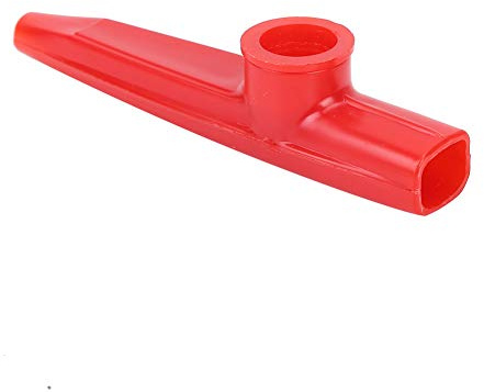 Akozon Kazoo Mini Instrument à Vent en Plastique Portable Facile à Apprendre pour Adultes Jaune (rouge)