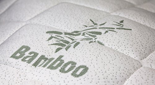 BetterSleepWell Premium Bamboo - Bambus Wasserbettbezug - hochwertiger Wasserbetten Bezug/Auflage - atmungsaktiv & klimatisierend 200x220 cm
