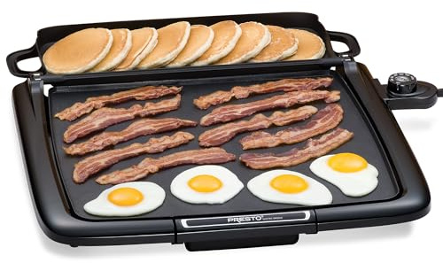 Presto 07023 XL Cool-Touch Electric Griddle and Warmer Plus