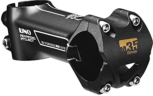 Potencia manillar UNO M35 100mm - Ø35 3D Forged Negra