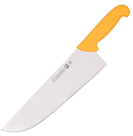 3Claveles 1304 - Cuchillo carnicero ancho, 29 cm, 11,5 pulgadas