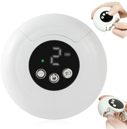 Coupe-ongles électrique avec lumière - Lime à ongles portable automatique pour couper et polir - Sans danger pour les bébés, les enfants et les adultes