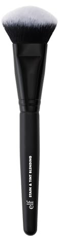 e.l.f. Stain & Tint Blending Brush, pennello per blush liquido per sfumare e creare un finish impeccabile, con setole sintetiche, prodotto vegano e non testato sugli animali