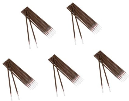 DIYEAH 5 Sätze Schreibpinsel Schreiben Kalligraphie Kalligrafie Und Malerei Tinte Schreibwaren Zeichnung Zubehör Für Tuschemalerei Chinesische Kalligrafie Stifte Bambus 10 Stück * 5