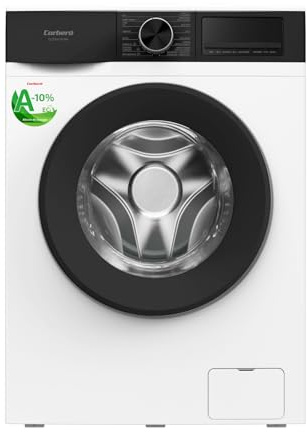 Corberó - Lavadora Carga Frontal | CLT90514VIN | 9 Kg | 1400 RPM | Inverter | 16 Programas | Vapor | Antialérgica | Inicio Diferido | Blanco