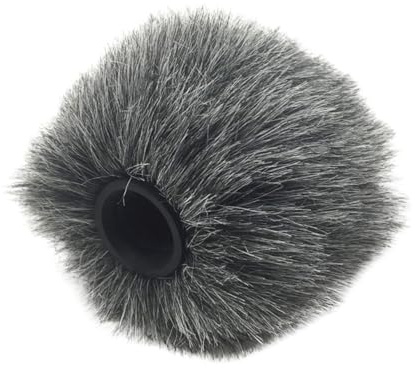 TOYANDONA 2 pièces Protection Vent pour Microphone Caméra Bonnettes Vent Mousse Absorbante Couvre Mic pour Du Bruit et Amélioration Audio Compatible DSLR et Smartphone
