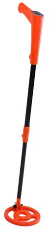 Jectse Detector de Metales de Juguete Educativo Stem, Detector de Metales Portátil para Niños con Pantalla LED de 2 Pulgadas, Ligero y Fácil de Transportar, Controles Simples, Detecta (Orange)