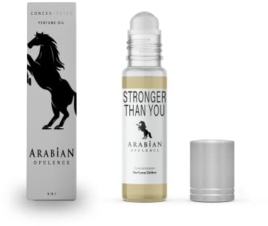Arabian Opulence FR269 - Olio profumato roll-on più forte di te, olio profumato concentrato per il corpo, profumo a base di olio a lunga durata, da uomo, formato da viaggio, senza alcool, flacone da 6