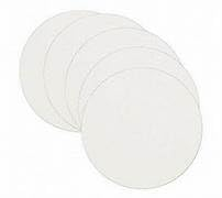 LGT Round Non-Stick Greaseproof Paper Baking parchments for Baking Pans Cooking Cake Tin Liners 20, 50 & 100 Packs (x50-6)
