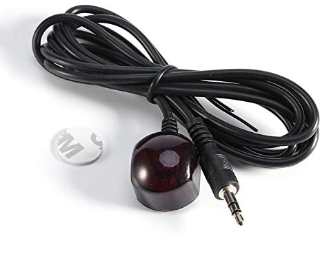 Câble D'extension de Télécommande Infrarouge IR, Récepteur de Signal IR 38 KHz et Câble D'extension IR avec Prise 3,5 Mm pour équipements AV, pour Boîtiers STB