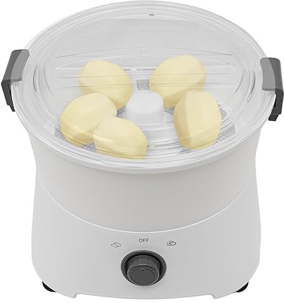 Automatic Potato Peeler, 85W Commercial Electric Potato Peeler Machine Potato Automatic Peeling Machine Peeler Spinner Commercial Potato Peeler Electric Potato Peeling Machine for Kitchen 1.76Lbs
