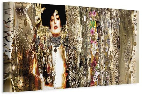 murando - Quadro Fonoassorbente Marrone 150x50 cm 1 Pezzo - Canvas - Quadri Acustici XXL Grandi - Pannelli Fonoassorbenti Decorativi - Decorazione da Parete Soggiorno - Astratti l-C-0006-b-a
