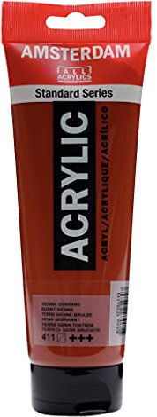 Amsterdam Standard Series Acrylfarbe Tube 250 ml Siena Gebrannt 411 (17124110)