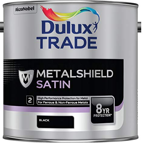 Dulux Trade Metalshield Satin Black 2.5L