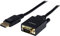 StarTech.com Cavo da DisplayPort a VGA da 1,8 m, Cavo adattatore da DisplayPort a VGA attivo, Video 1080p, Cavo monitor da DP a VGA, Convertitore da DP 1.2 a VGA, Connettore DP a scatto (DP2VGAMM6)