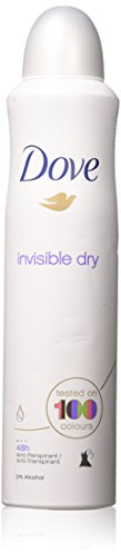 Dove Antiperspirant Body Spray 250Ml Invisable Dry 1-Pack