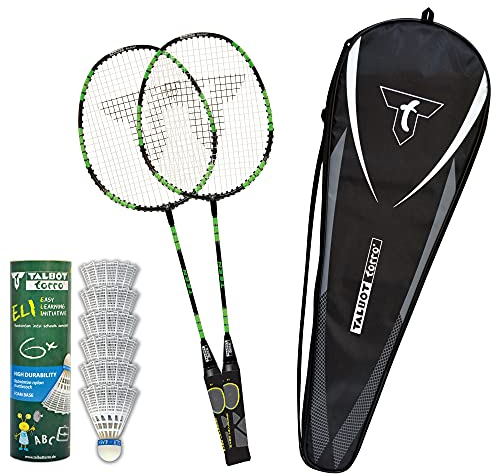 Talbot-Torro Unisex Jugend Lern-Badminton Set ELI Teen, Multicolor, Einheitsgröße