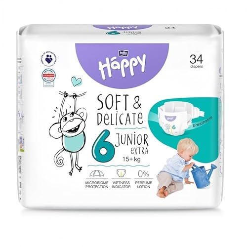 Windeln Happy Größe 6 (15+ kg) 34 Stück