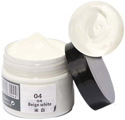 Donubiiu Balsamo per Ricolorare la Pelle, Crema per Ricolorare la Pelle, Balsamo Riparatore e Cura del Colore per Pelle, Kit di Riparazione del Colore per Pelle per Mobili, Divani, Sedili Auto