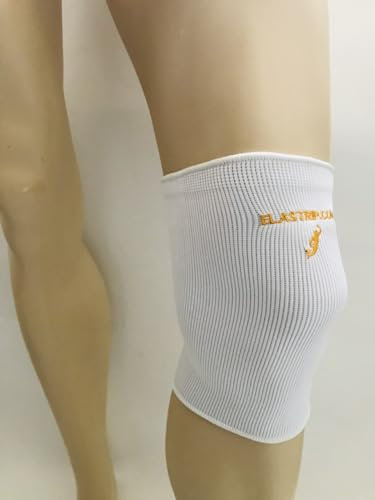 Fascia fasciatura Ginocchiera Ginocchiera - Distorsione, Rotula, Ligamento collaterale laterale, esterno, incrociato, lesione menisca, artrosi, artroscopia, meniscopatia (ginocchiera leggera bianca