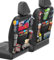 HENGBIRD Lot de 2 organiseurs de siège de voiture pour enfants - Étanche - Avec compartiment pour tablette - Protection de dossier de siège auto - Organiseur pour enfants - Empêche les coups de pied -