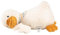 Sterntaler Schlaf Gut Figur Ente Edda - Baby und Kinder Einschlafhilfe mit Soundmodul - Kuscheltier mit Soundmodul hilft beim Einschlafen - Geräuschmodul mit beruhigenden Tönen, cremeweiß