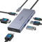 USB C Docking Station Dual Monitor, Melelink USB C Hub Multiport Adapter Laptop Docking Station with 2 4K HDMI, 100W PD, USB-C & 2 USB-A 3.0 Ports USB C Hub for Dell, HP, Surface, MacBook